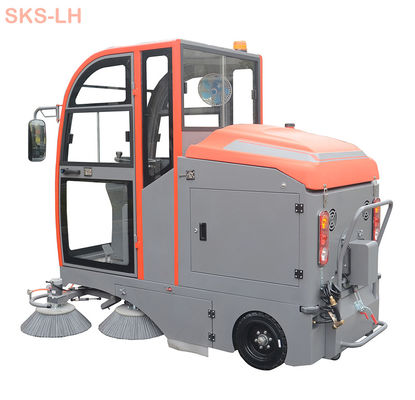 kwaliteit  Wholesale Hotels SKS-LH S9 Machine Clean Industrial Road Sweeper Electric Car Ride On Floor Sweeper fabriek